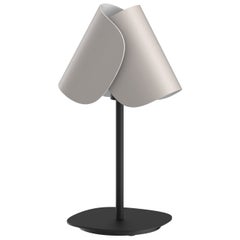 Contemporary Table Lamp 'Flip' by Sebastian Herkner X AGO, Ash