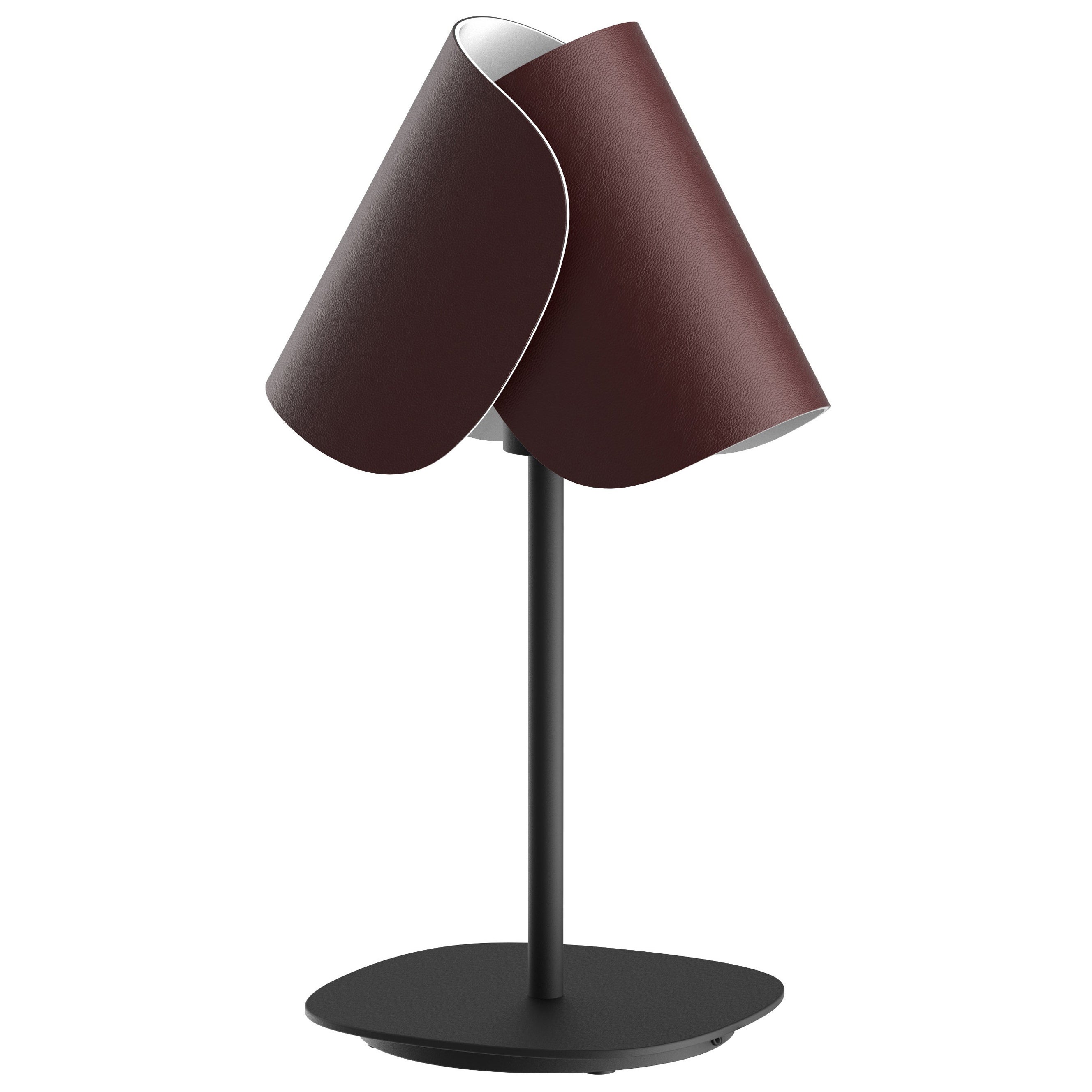 Lámpara de Sobremesa Contemporánea 'Flip' de Sebastian Herkner X AGO, Chocolate