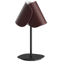Lámpara de Sobremesa Contemporánea 'Flip' de Sebastian Herkner X AGO, Chocolate