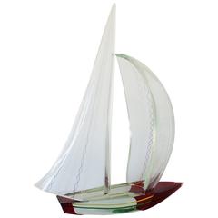 Murano Sailboat by 'Alberto Dona' 5