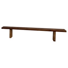 Modernist pine bench Circa 1950