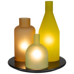 Table Lamp "Bacco 1-2-3" in Murano Glass by Guido Rosati for ITRE, Italy 1980s