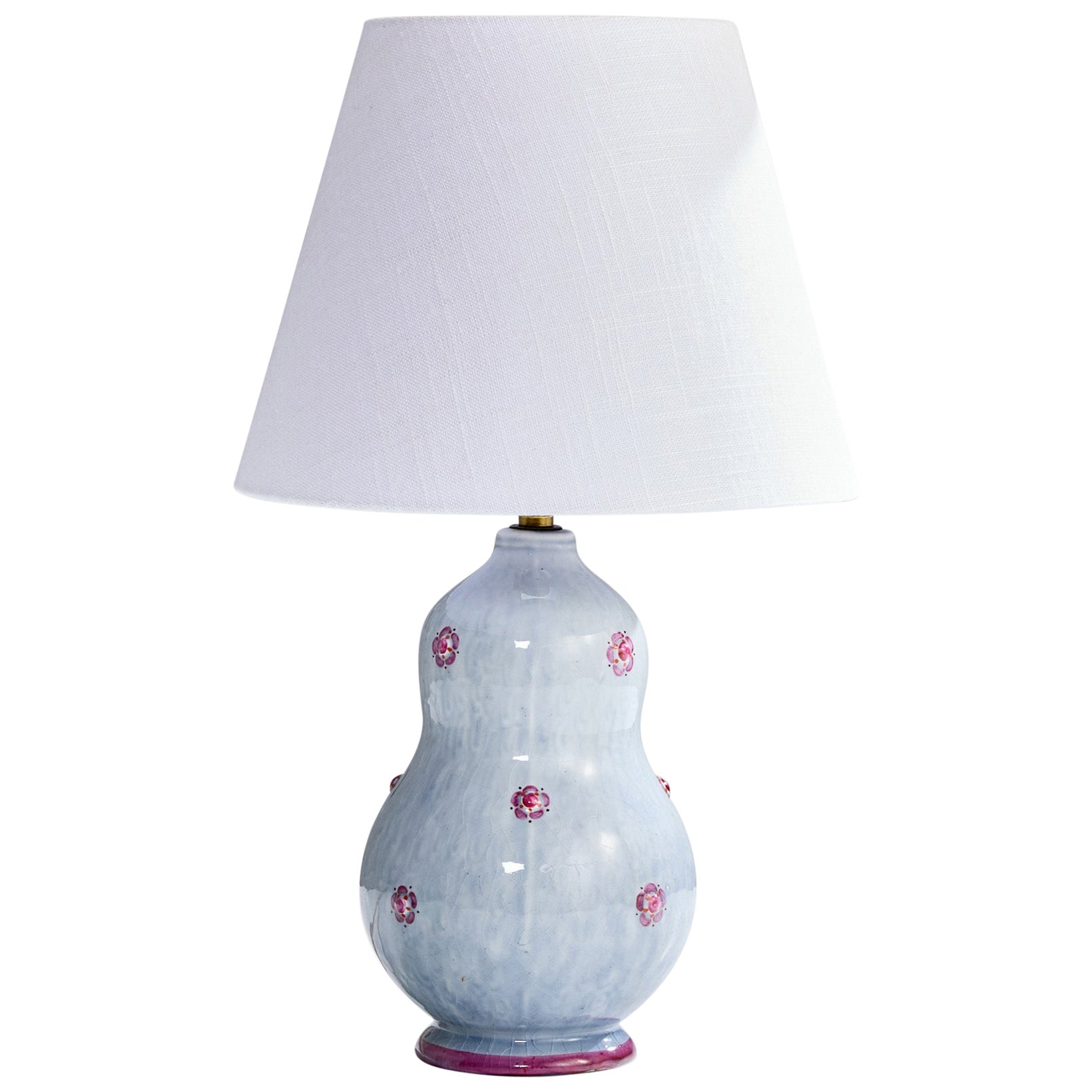 Rörstrand, Lámpara de mesa, porcelana, Suecia, años 30 en venta