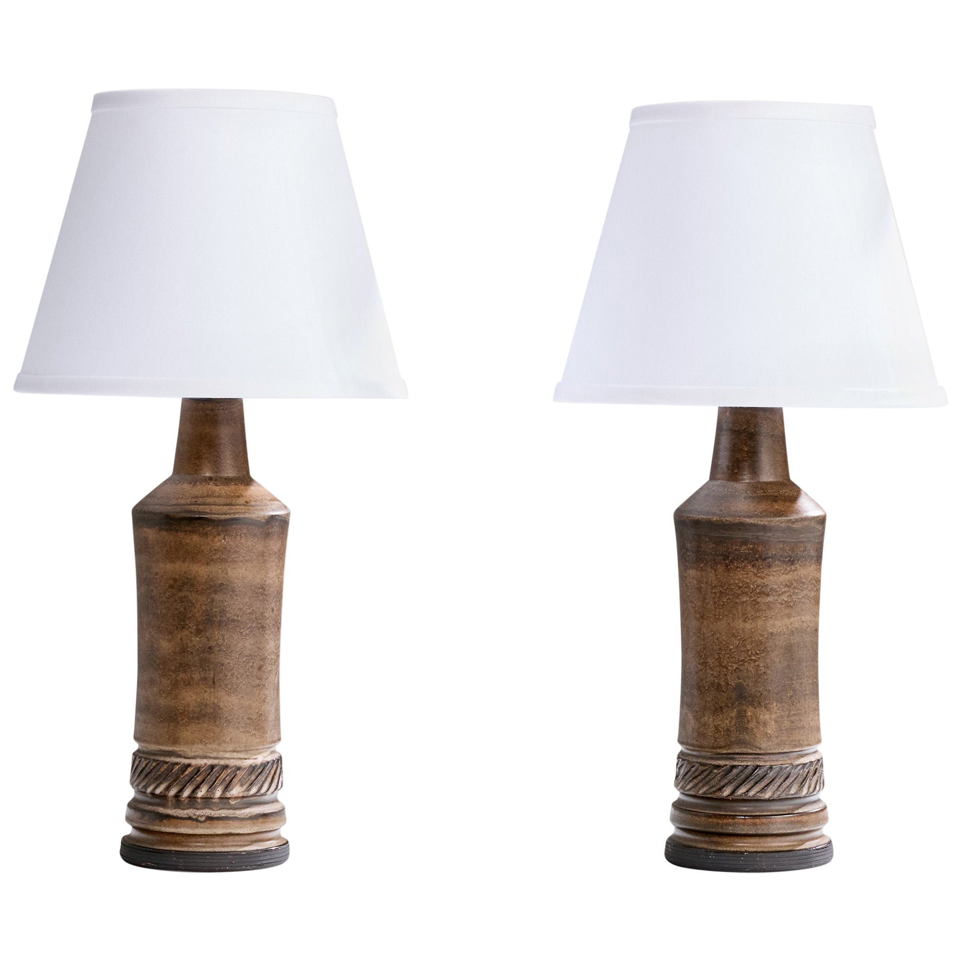 Irma Yourstone, Lampade da tavolo, Ceramica, Svezia, anni '60 in vendita