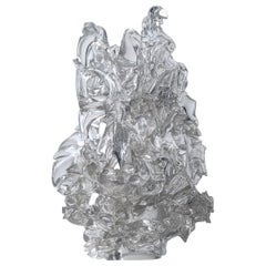 Crystal Coral Sculpture, René Roubicek, Czech Republic, c. 1960s