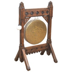 Gothic revival dinner gong