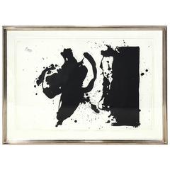 Large-Scale Abstract by Robert Motherwell "Elegy Study"