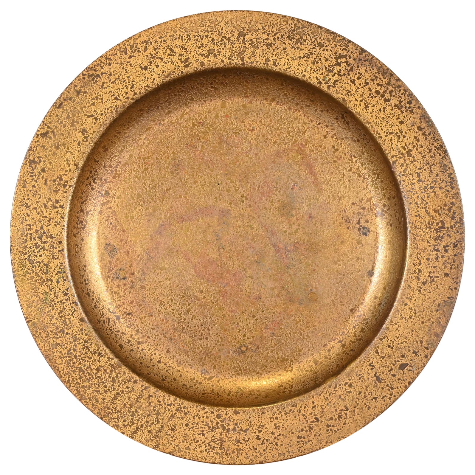 Tiffany Studios New York Plaque Doré en bronze en vente