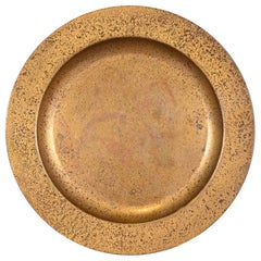 Tiffany Studios New York Bronze Doré Plate