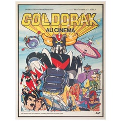 Affiche du Grand Film Français Goldorak 1979, Covillaut