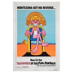 "Revenge of the Pink Panther 1987" US 1 Sheet Film Poster, Advanced Style B