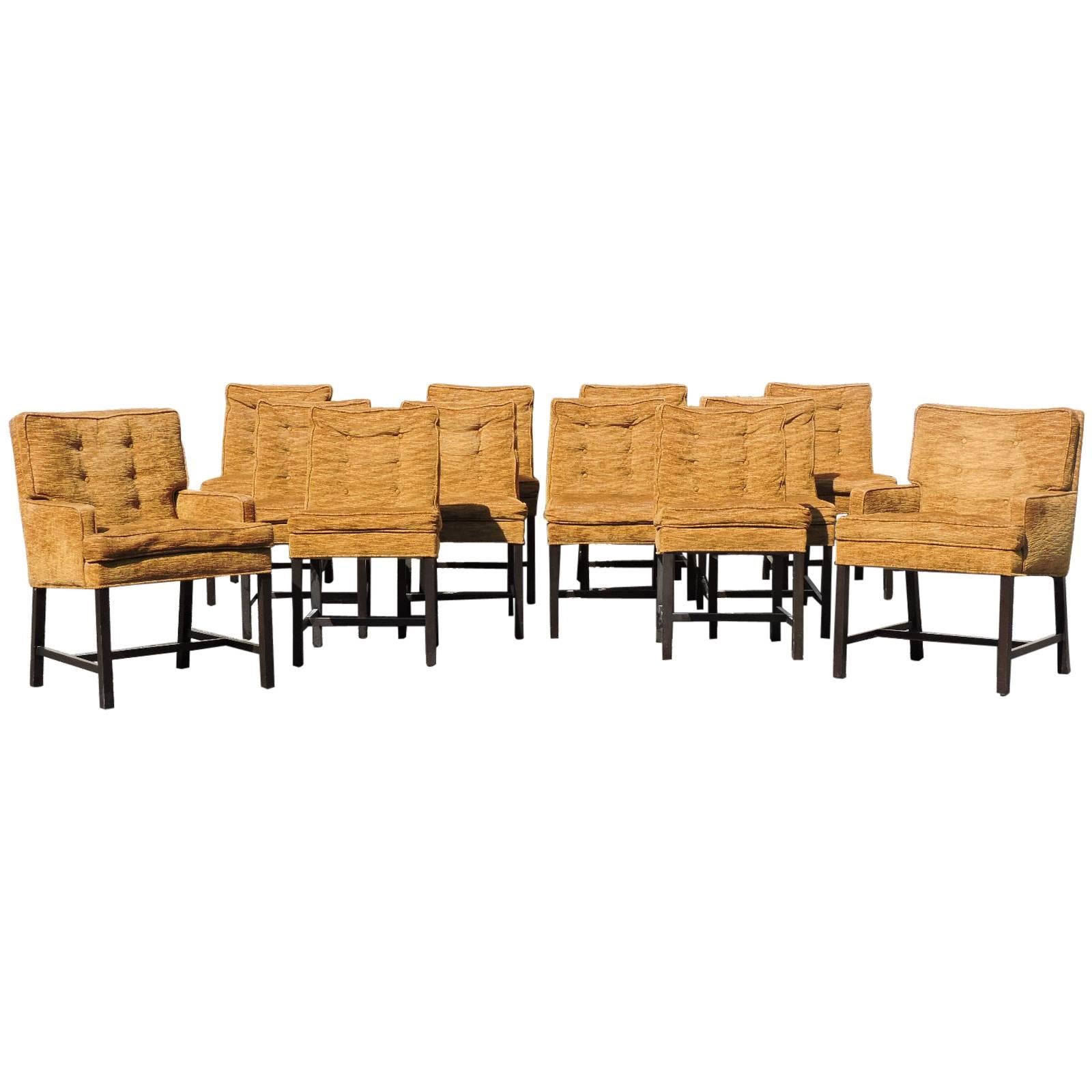  12 Dining Chairs by Harvey Probber for Directional