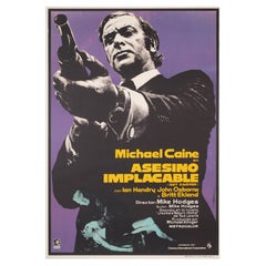 Get Carter 1971 Spagnolo 1 Foglio Film Poster, A. Gomez