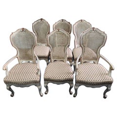 19th Century French Louis XV Style Dining Chairs - Set of 6