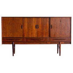 Danish Rosewood Sideboard by e.w. Bach