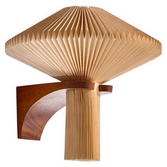 Vilhelm Wohlert, Wall Light, Wood, Paper, Denmark, 1950s