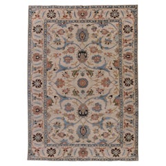 Traditional Oriental Inspired Handmade Wool Rug by Doris Leslie Blau