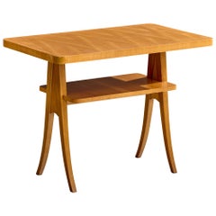 TMF, Side Table, Elm, Sweden, 1940s
