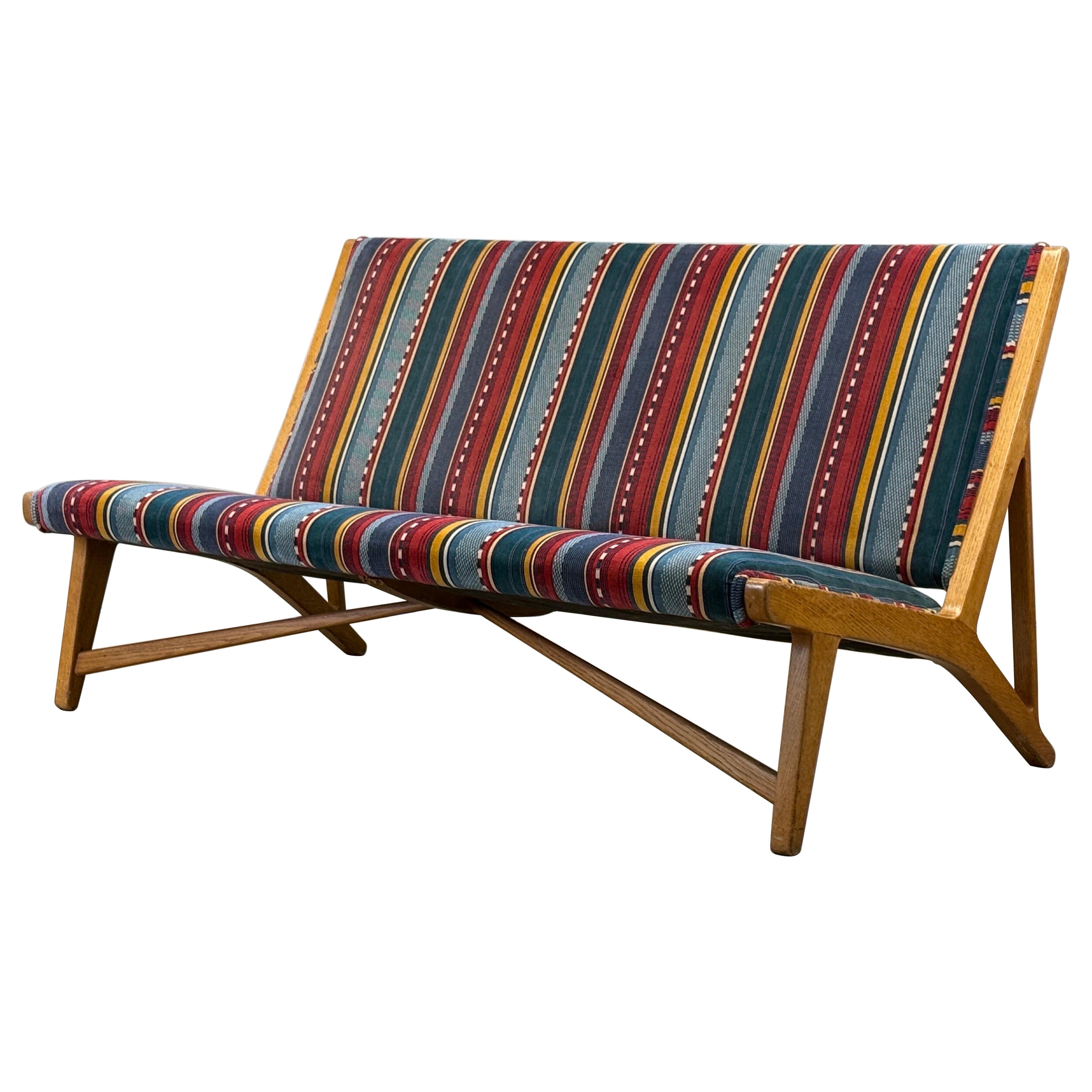 Hans Wegner JH 555 Sofa für Johannes Hansen, 1960 im Angebot