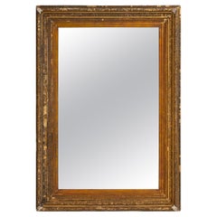 19th Century French Gilded Wood Mirror