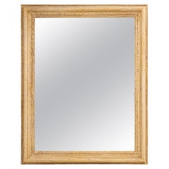 1900s French Oak Mirror