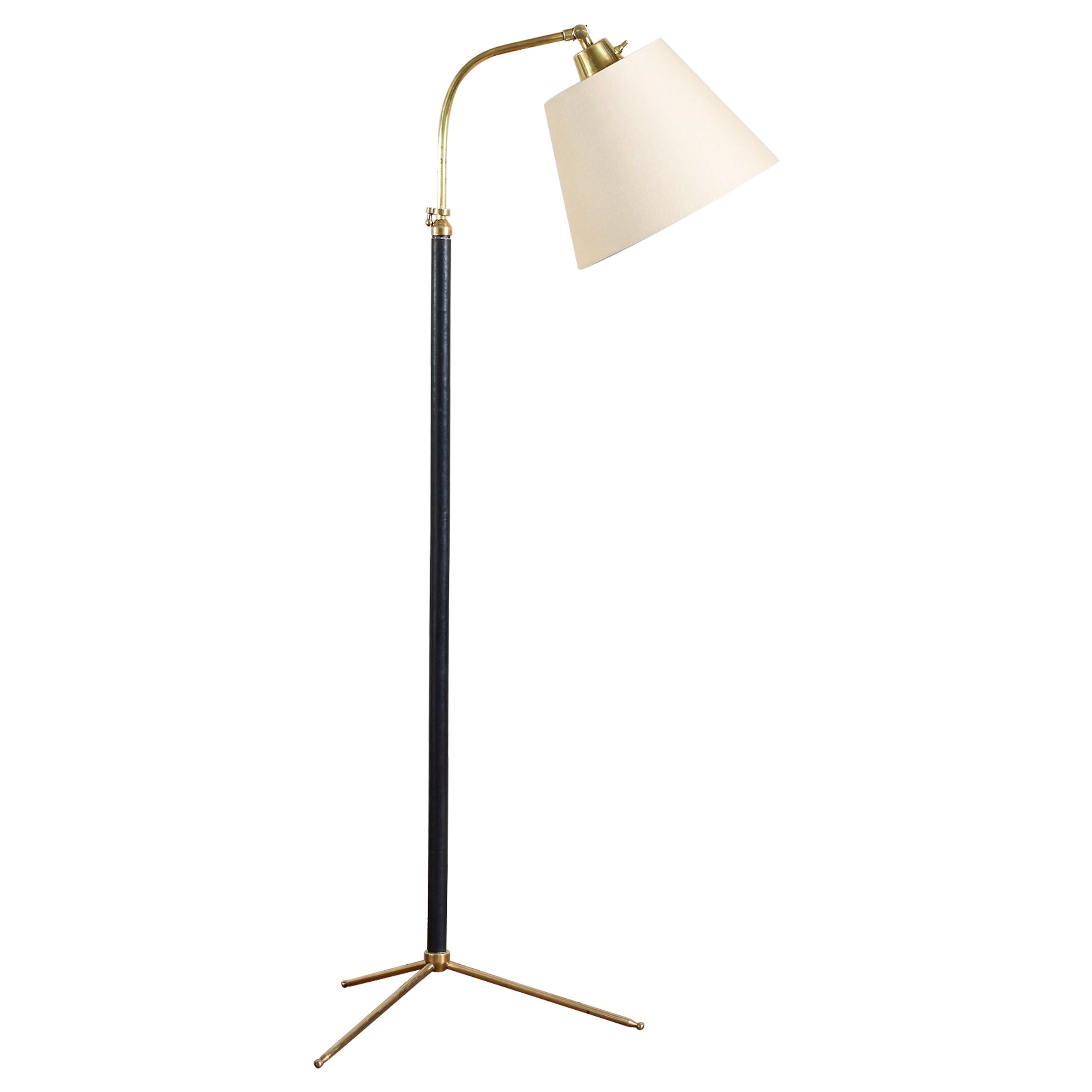 Lampadaire de style Jacques Adnet