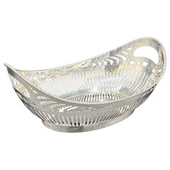 George Reid Sterling Silver Bread Basket