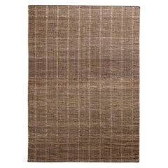 Tappeto stuoia juta marrone design by Deanna Comellini In Stock 250x350cm