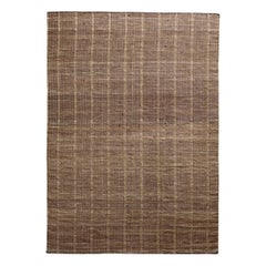 Tappeto stuoia juta marrone design by Deanna Comellini In Stock 300x400cm