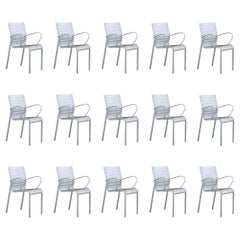 Pietro Arosio “Mirandolina” Arm Chairs for Zanotta, Italy, 1993