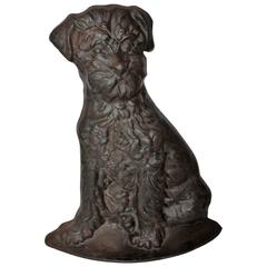 Monumental 19Thc Cast Iron Dog 6