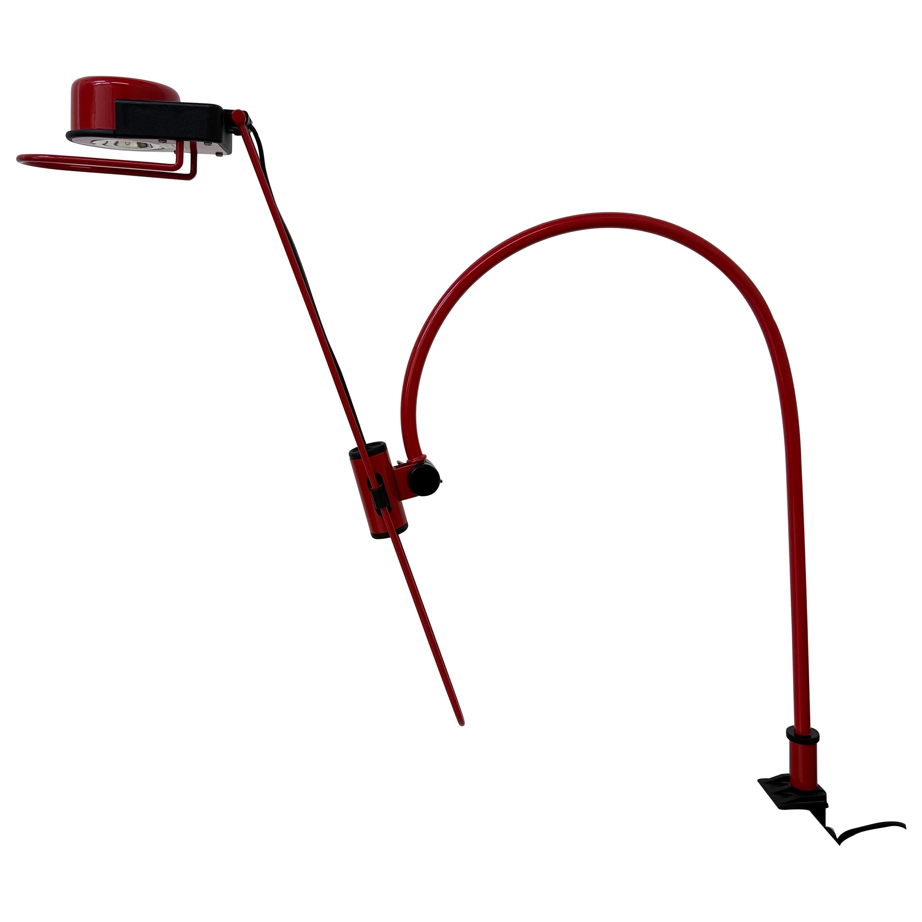 Lampada da tavolo regolabile italiana di Vico Magistretti, anni '80 in vendita