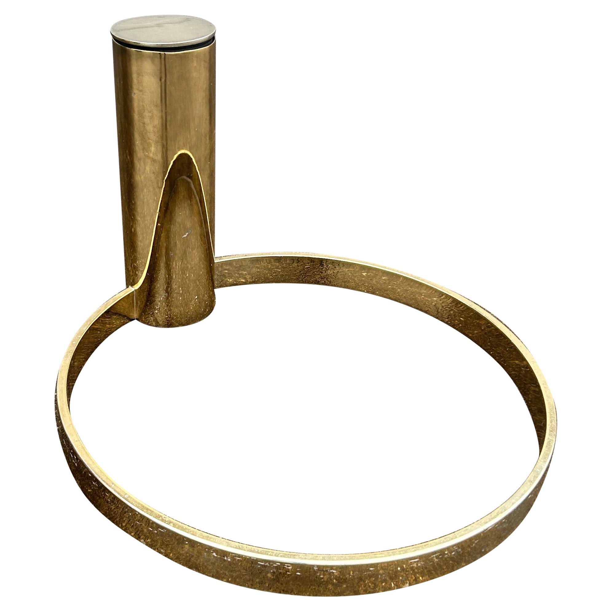 Infinity Brass and Glass Coffee Table (No Glass)