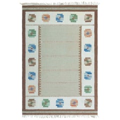 Doris Leslie Blau Mid-20th Century Swedish Flat Weave Rug
