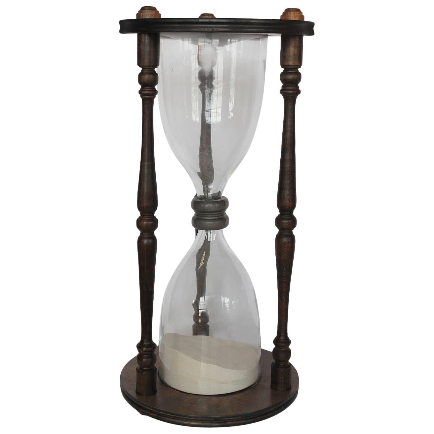 Large Antique American Hourglass