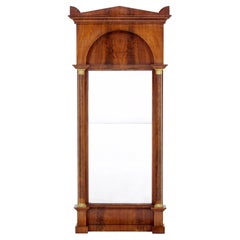 19th Century empire revival mahogany pier mirror