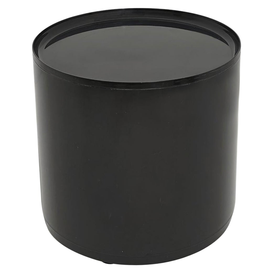 Mid-Century Modern Plastic Trolley Bar Container Table by M. Siard for Longato