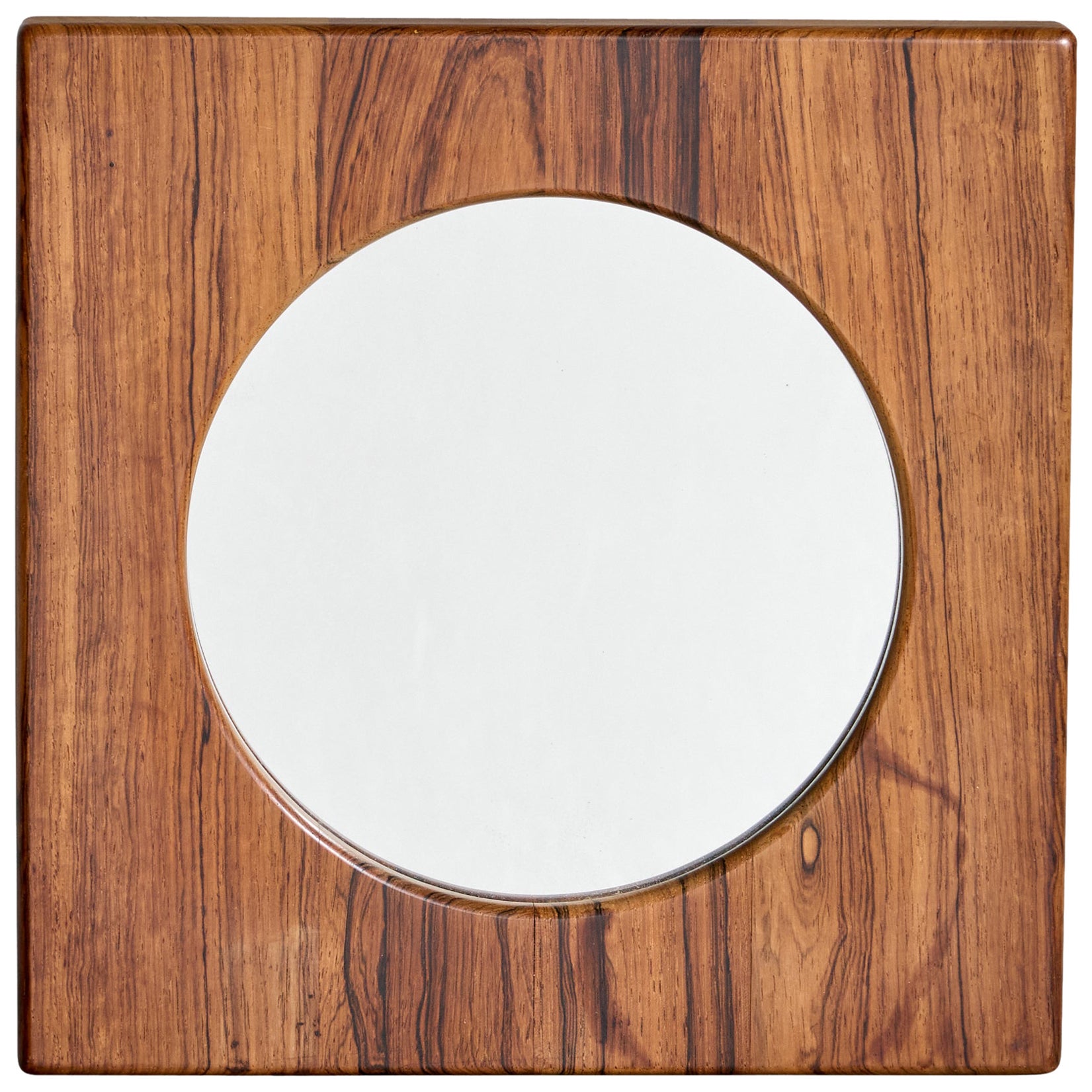 Glas & Trä, Wall Mirror, Wood, Sweden, 1960s