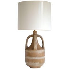 Midcentury Ceramic Jar Form Table Lamp