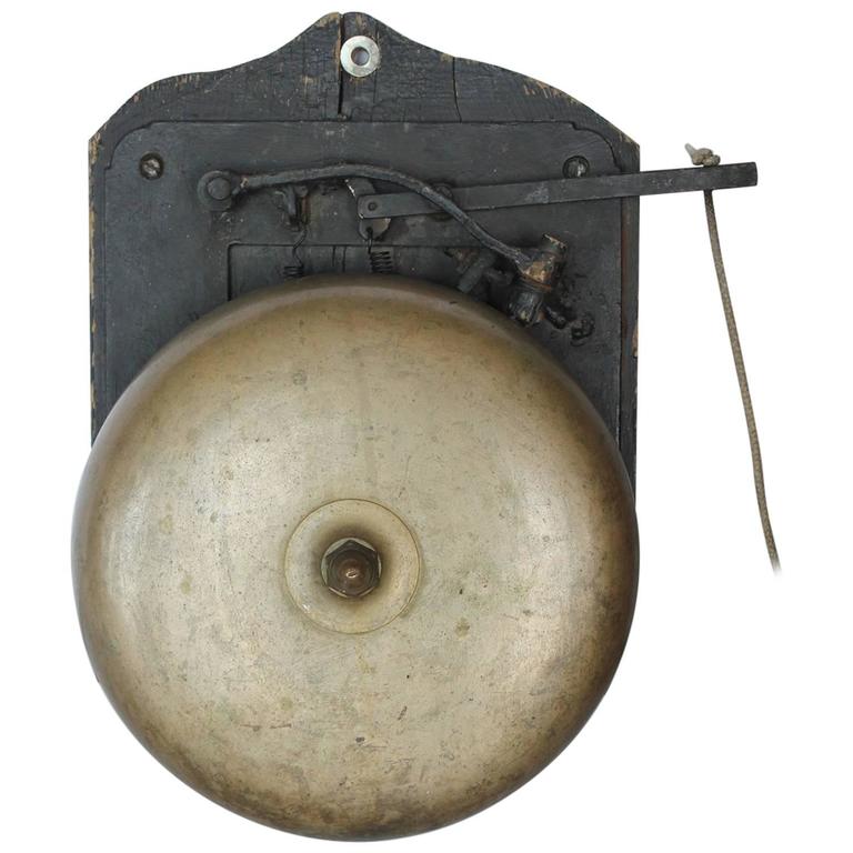 Antique Boxing Ring Wall Bell at 1stDibs