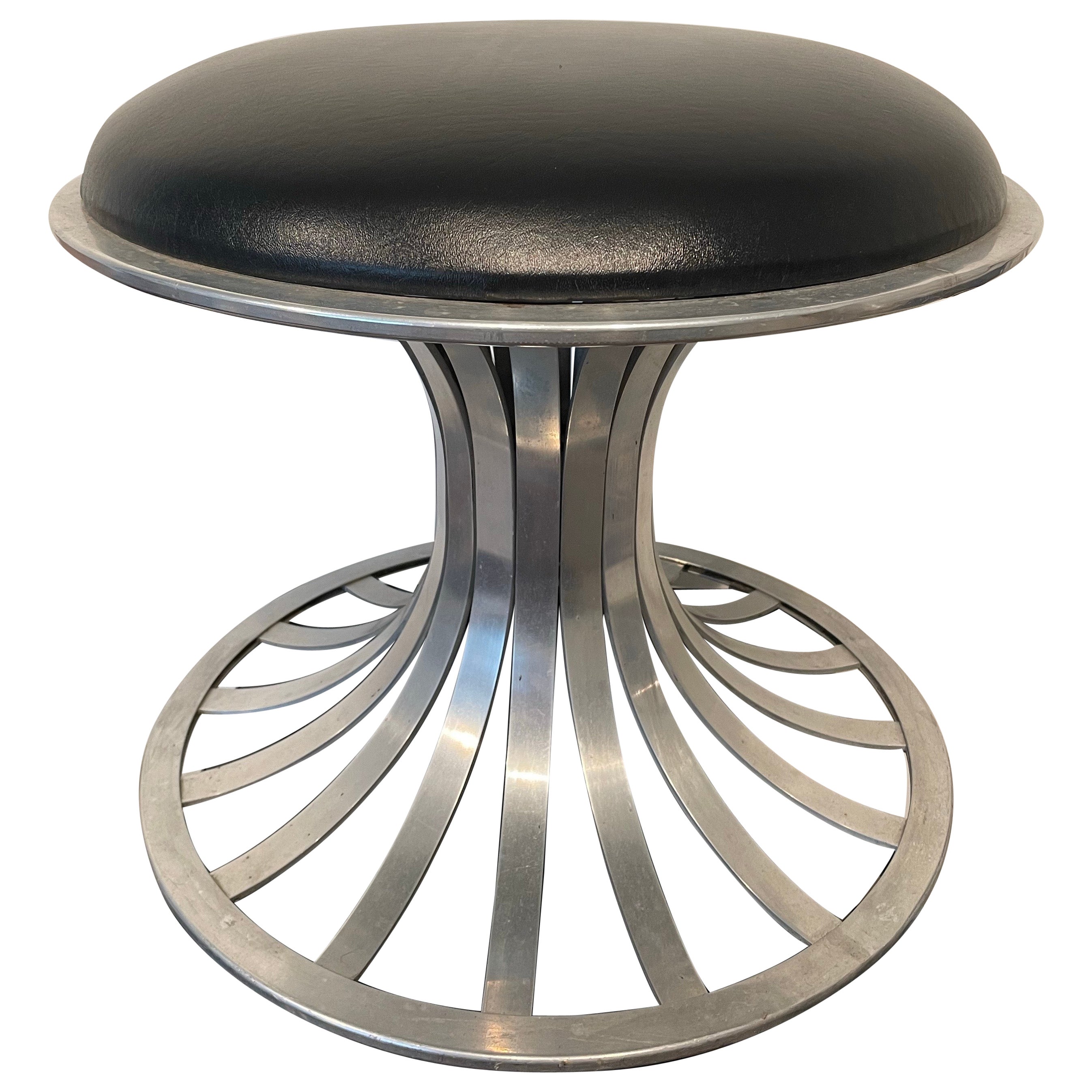 Mid Century Woodard Footstool