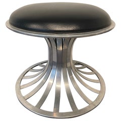 Mid Century Woodard Footstool