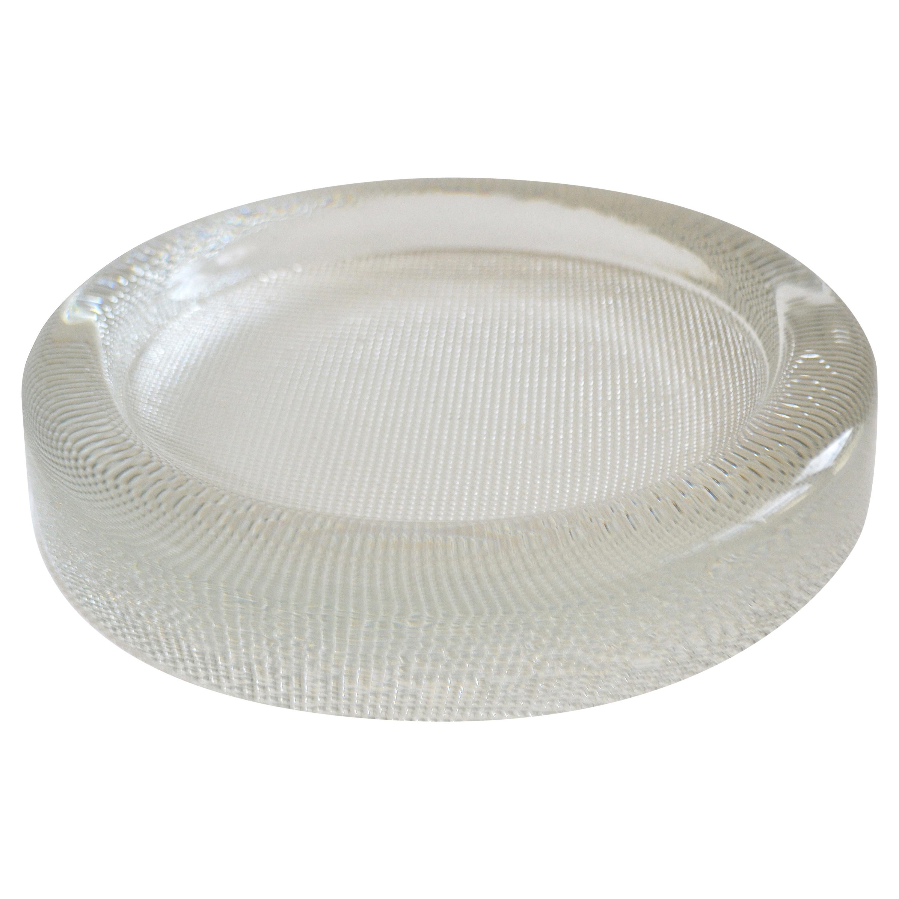Postmodern Glass Bowl For Sale