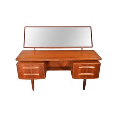 G Plan "Fresco" Vanity in Teak With Articulating Mirror