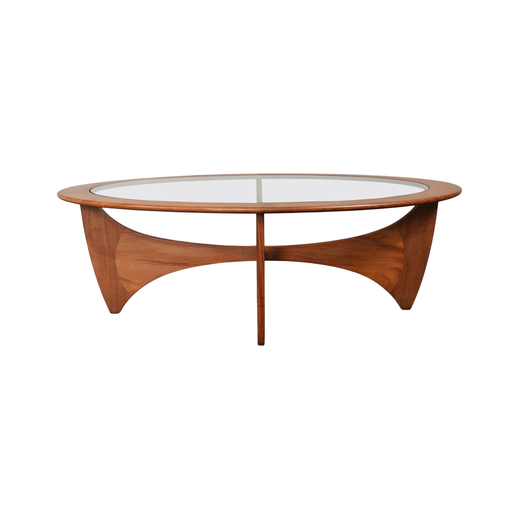 Ovaler G-Plan Astro Couchtisch in Afromosia im Angebot