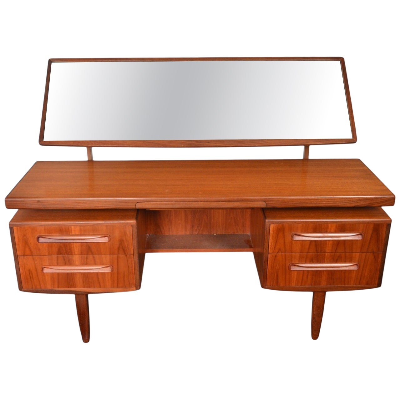 G Plan "Fresco" Vanity in Teak With Articulating Mirror #2