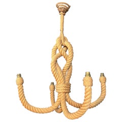 Lustre en corde d'Audoux Minet