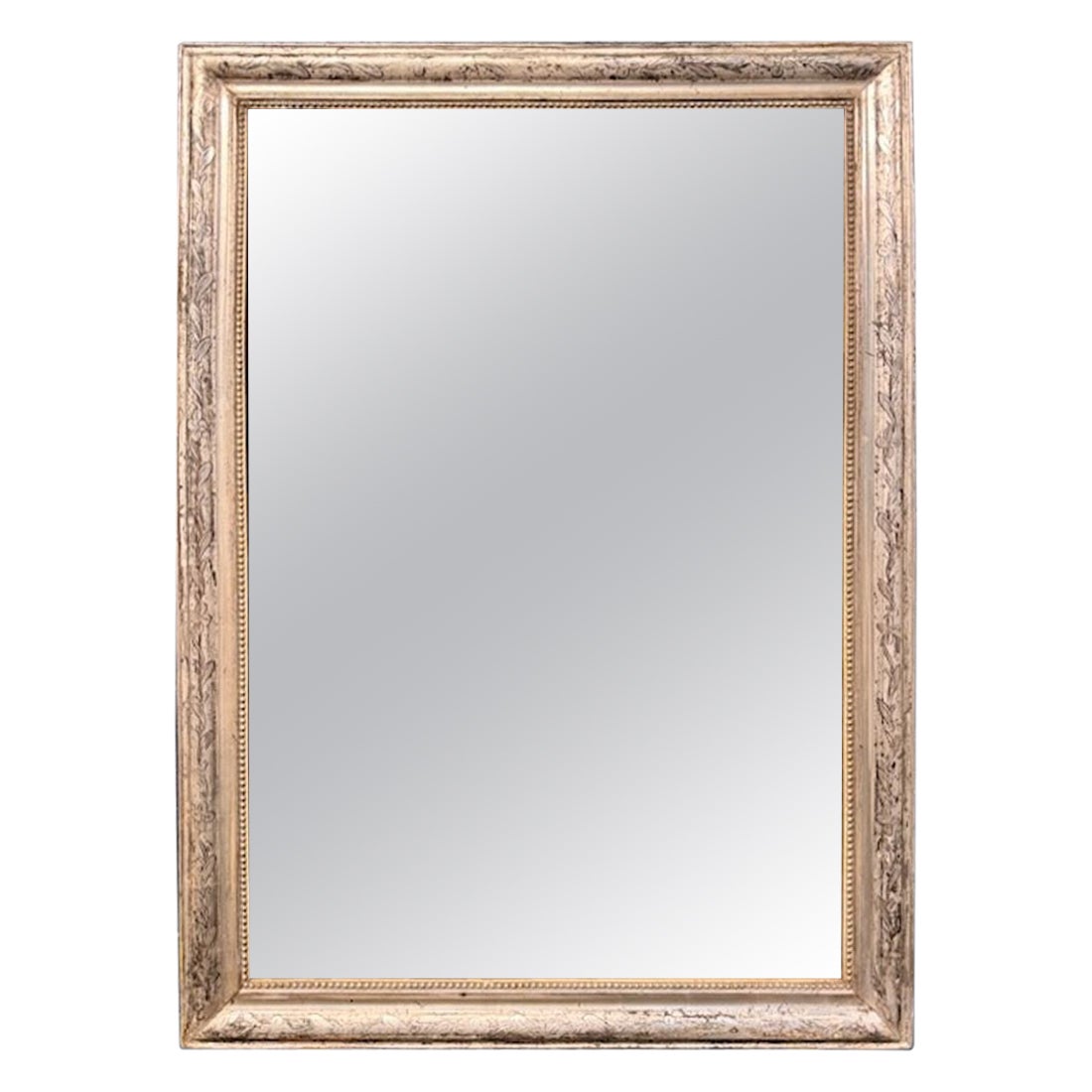 19th Century French Silver Louis Philippe Mirror