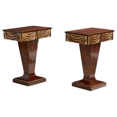 American Designer, Nightstands, Wood, USA, 1940s