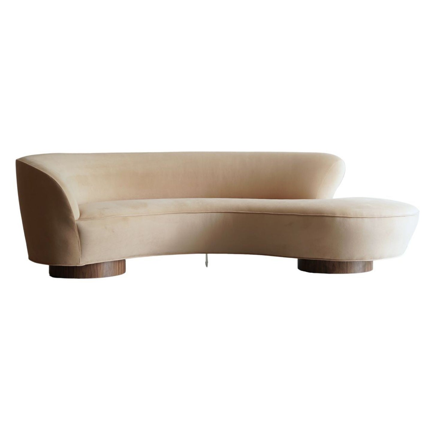 Canapé serpentin par Vladimir Kagan pour Directional, C. 1970 en vente